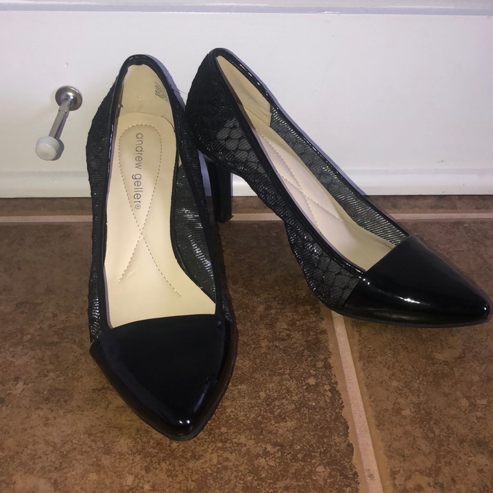 Black high heels